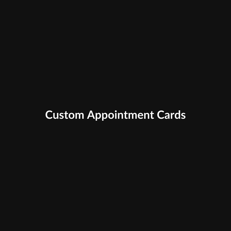 Custom Appointment Cards